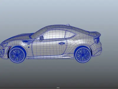 Toyota TRD 2017 Free 3D model