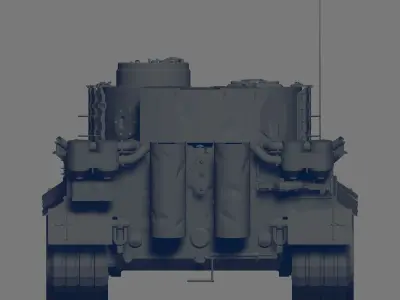 Tiger H1 3D model