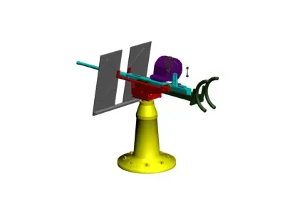 Printable Oerlikon 20mm anti-aircraft gun 1 in 33 scale 3D print model