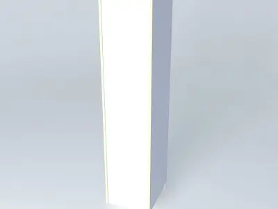 WRDB1D tall cabinet Free 3D model