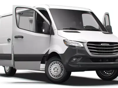 Freightliner Sprinter L1H1 FWD HQ Interior 2024 3D model