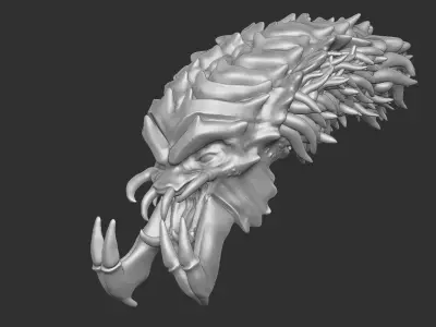 Night Recon Predator Head for NECA 3D print model