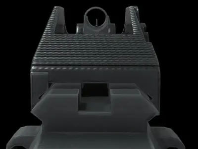 CZ Scorpion EVO 3 Low-poly 3D model