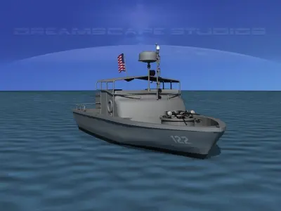 PBR Patrol Boat Riverine 3D model
