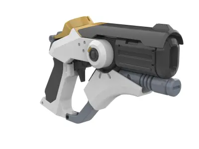 Mercy Blaster 3 Skins - Overwatch - Commercial - STL 3D print model