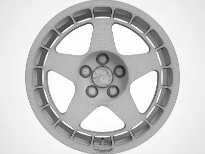 Fifteen52 Turbomac wheels 3D model