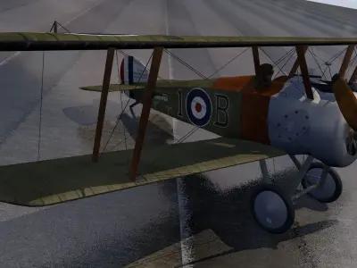 Sopwith Camel 3D model