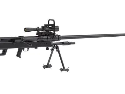 Denel NTW-20 3D model