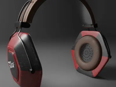 Headphones headphone 3D model