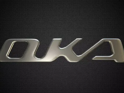 oka logo 3D model