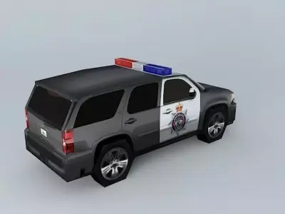 ChevyTahoe for Police Free 3D model