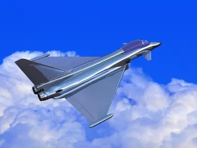 Euro Fighter 2000 Free 3D model