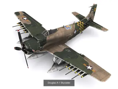 Low Poly Aircraft 3D Model Collection