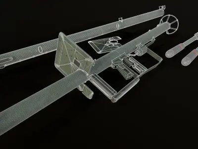44M Rocker Launcher Low-poly 3D model