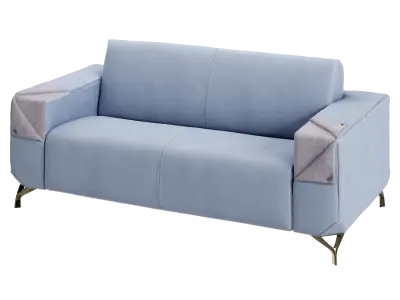  Nicolaquinto Rapsody Sofa Model, Blue 