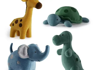 Plush Toys 23 3D model