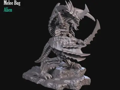 Alien 3D print model shop