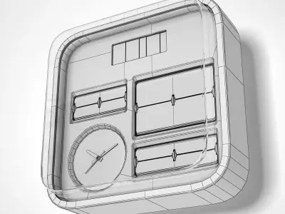 Habitat Flap Cklock 3D model