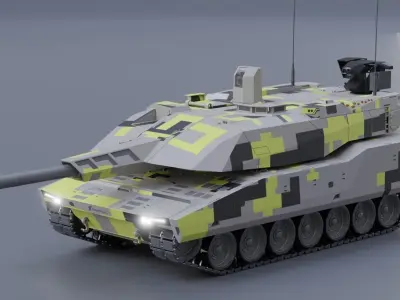 KF-51 Panther 3 3D model