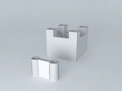 Castillo de Monroy Free 3D model