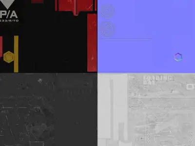 Switchboard switch Low-poly 3D model