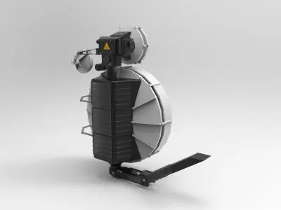 locator drum 3D model