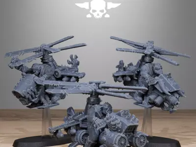 Orkaz Helicopters 3D print model