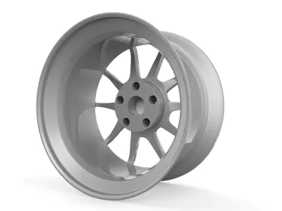 SSR GTV02 Wheel 3D model