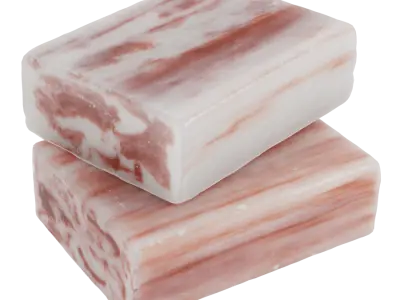  Soap Bars Model, White 