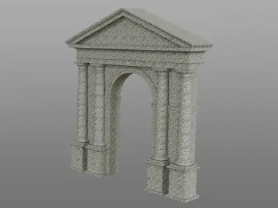 Colosseum Gate 1 3D model