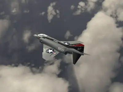 McDonnell Douglas F-4 Phantom II 3D model