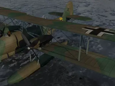 Heinkel He-59 D-1 3D model