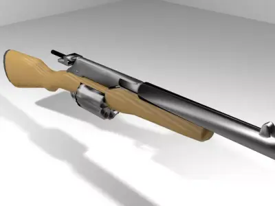 Revolver - Shortgun Type 1 3D model