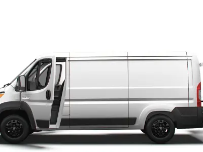 RAM Promaster Van L2H1 HQ Interior 2023 3D model
