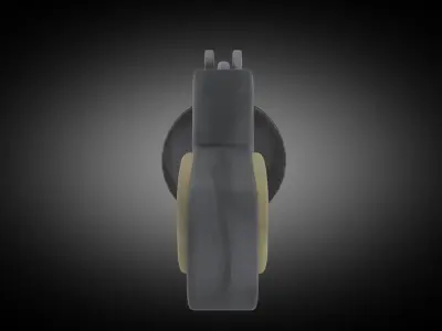 Vanishing rifle Low-poly 3D model