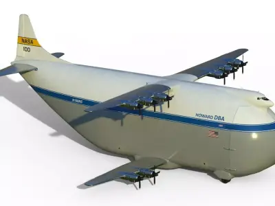 Howard DH-100 DBA 3D model