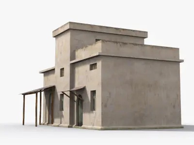 Arab xx31 Low-poly 3D model