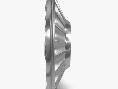 CJ Classics Wheel Cover 14 OEStyle Without Center Cap Low-poly 3D model