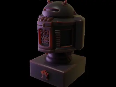 Chess Pack KAOS boss from DKC3 3D print model