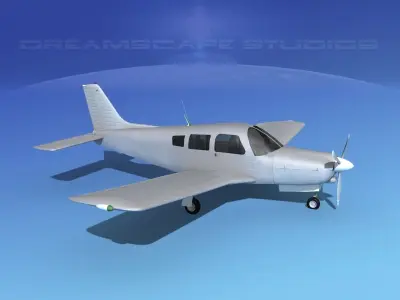 Piper Turbo Arrow 240 V00 3D model