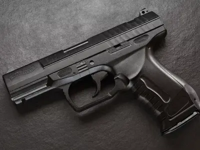 Walther Gun 3D model