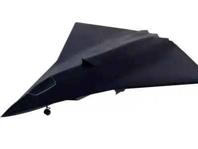 Chengdu J 36 Venom Free low-poly 3D model