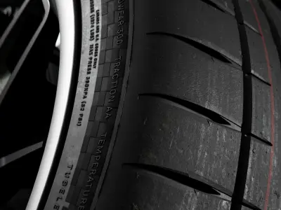 Michelin Pilot Sport 4S 295 30 ZR21 102Y 3D model
