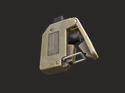 Explosive Devices Low-poly 3D model