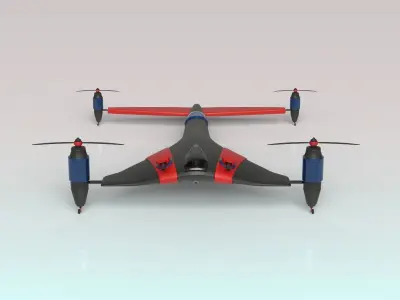 Battle Drone 3D model