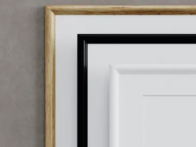 Paintings poster 7  model  3D model