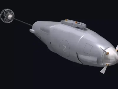 Refueling Pod 3D model