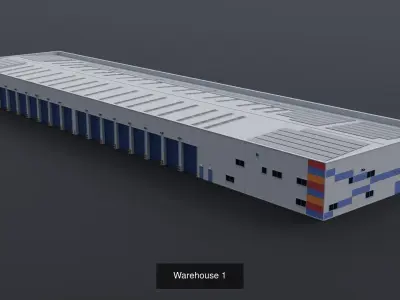 Warehouse Pack v1 3D Model Collection