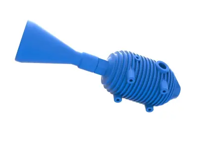 Turbonique thrust engine Scale 1 to 25 3D print model