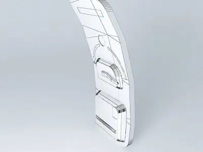 Boeing 737 800 Emergency Exit 23212 3D model